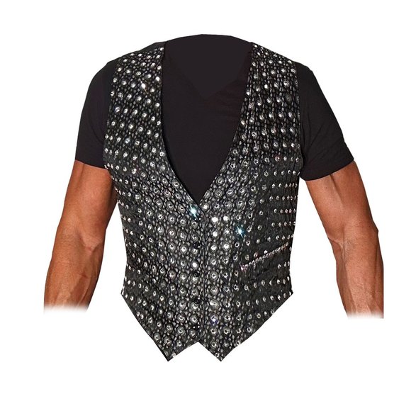Swarovski Covered Retro Vest